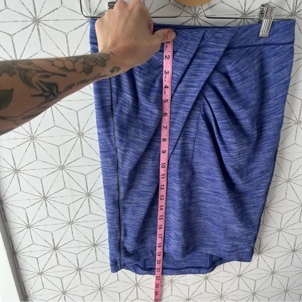 Lululemon & Go Where To Skirt Cobalt Blue